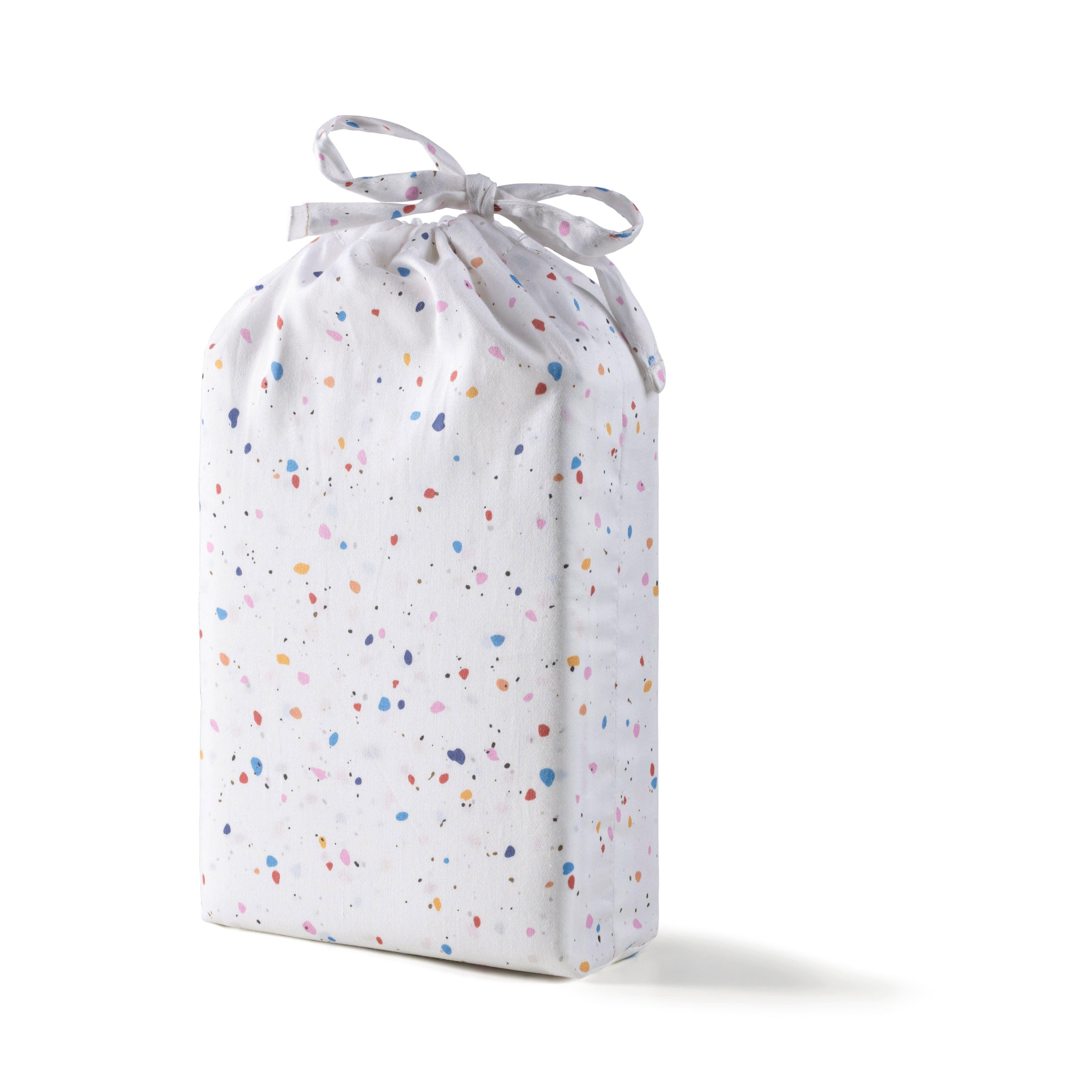 Terrazzo 3 Piece Crib Set in Pouch image number 1