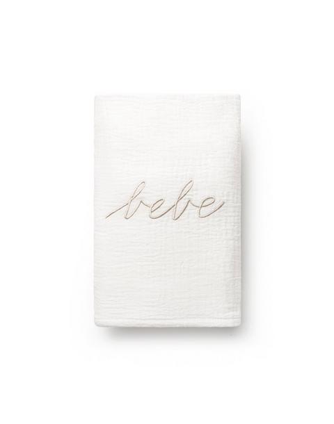 White Gauze Bebe Swaddle