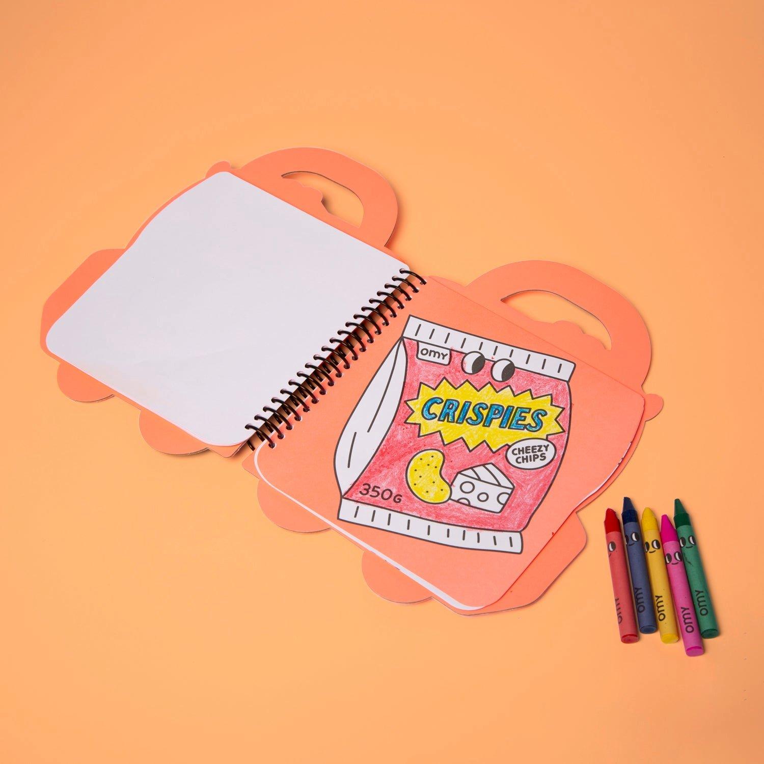 Yummy Super Coloring and Sticker Book image number 1