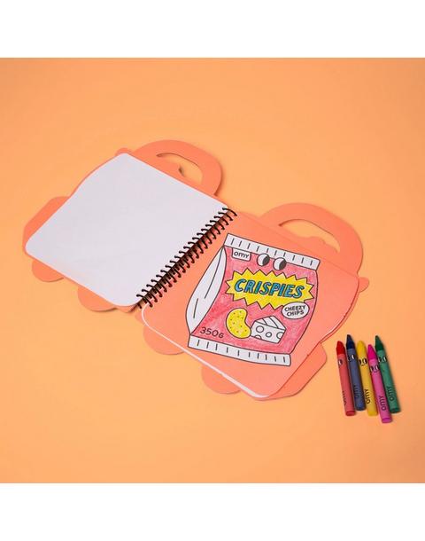 Yummy Super Coloring and Sticker Book
