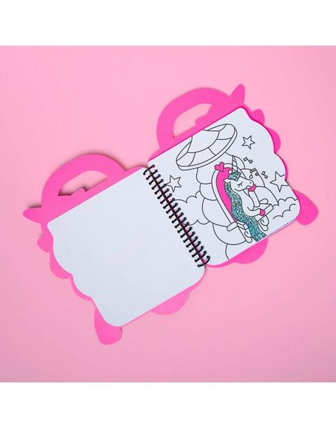 Unicorn Super Coloring and Sticker Book