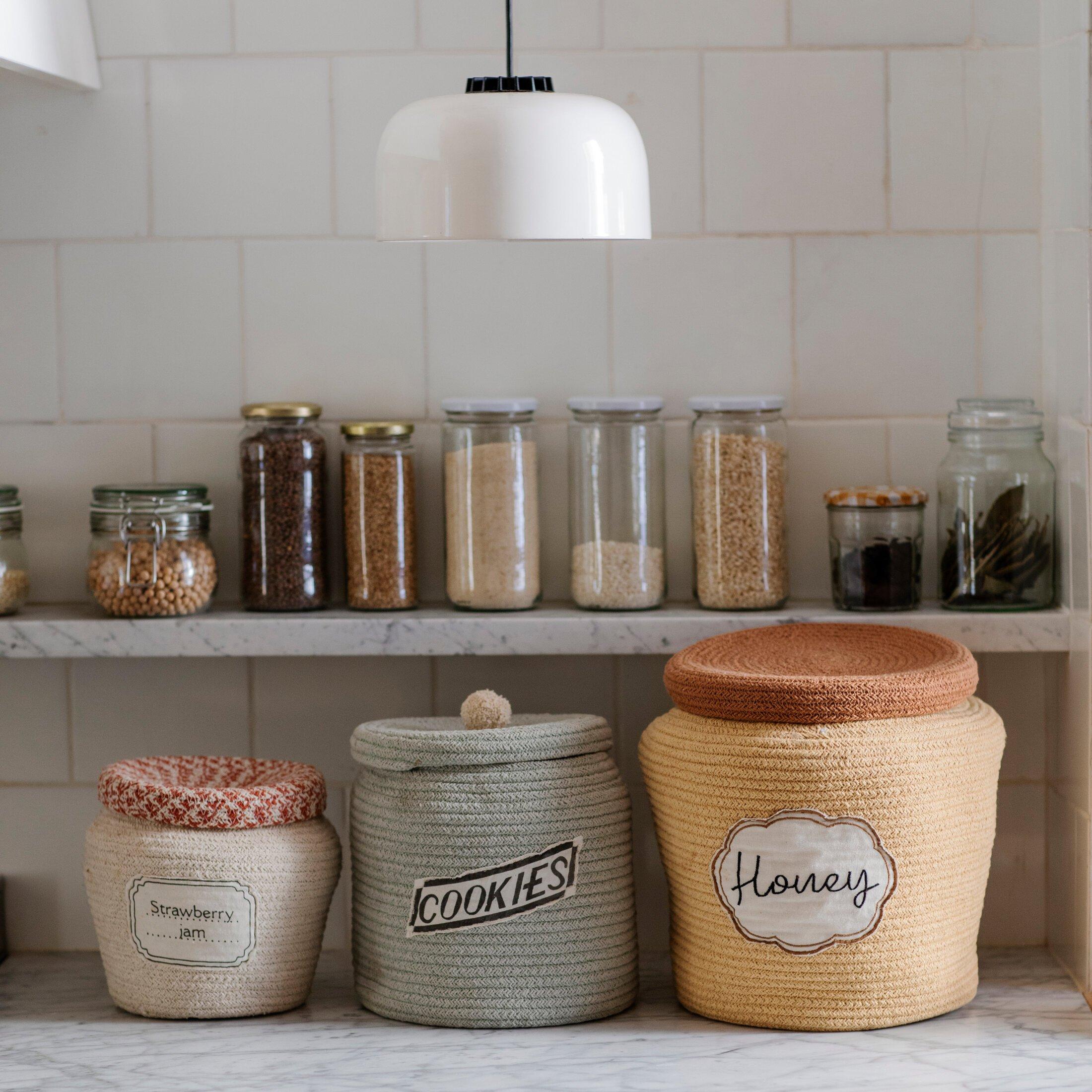 Basket Honey Pot image number 1