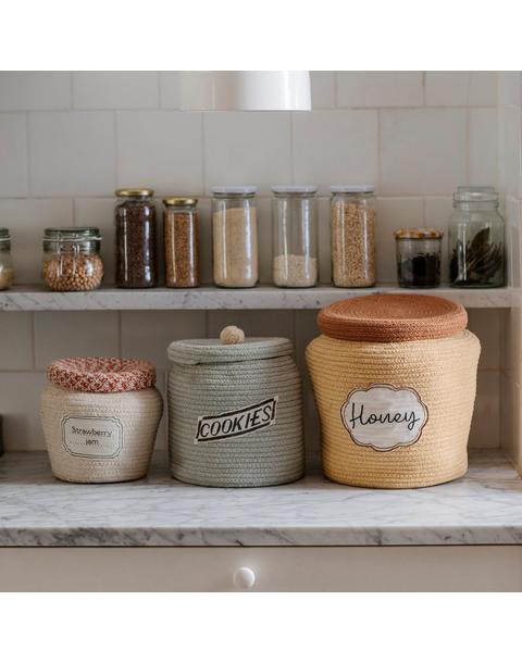 Basket Cookie Jar