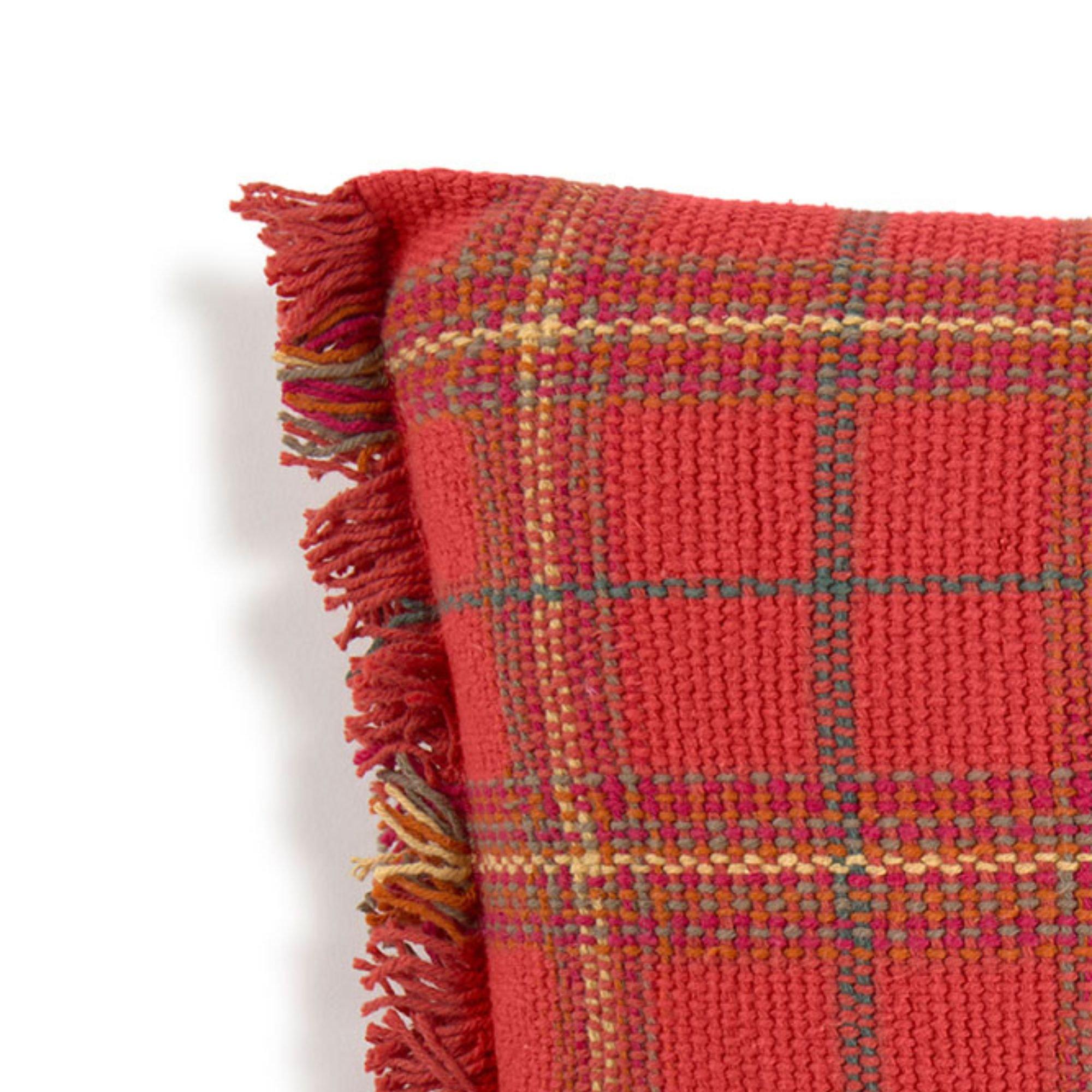Handloom Cushion Mapple Red image number 3