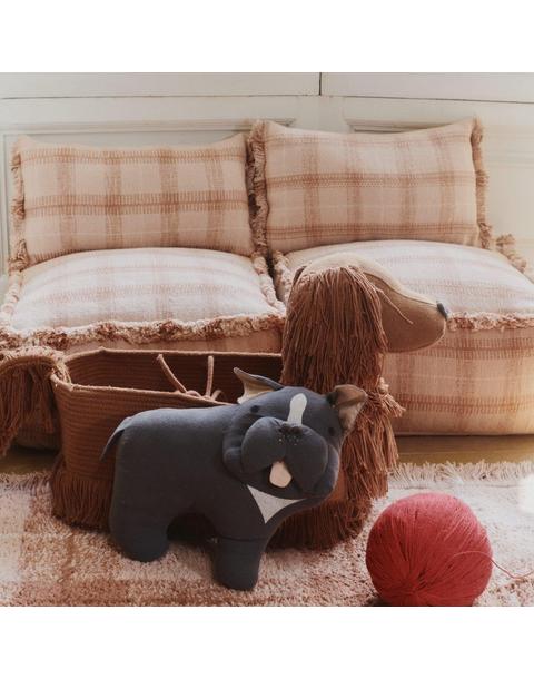 Handloom Cushion Rose