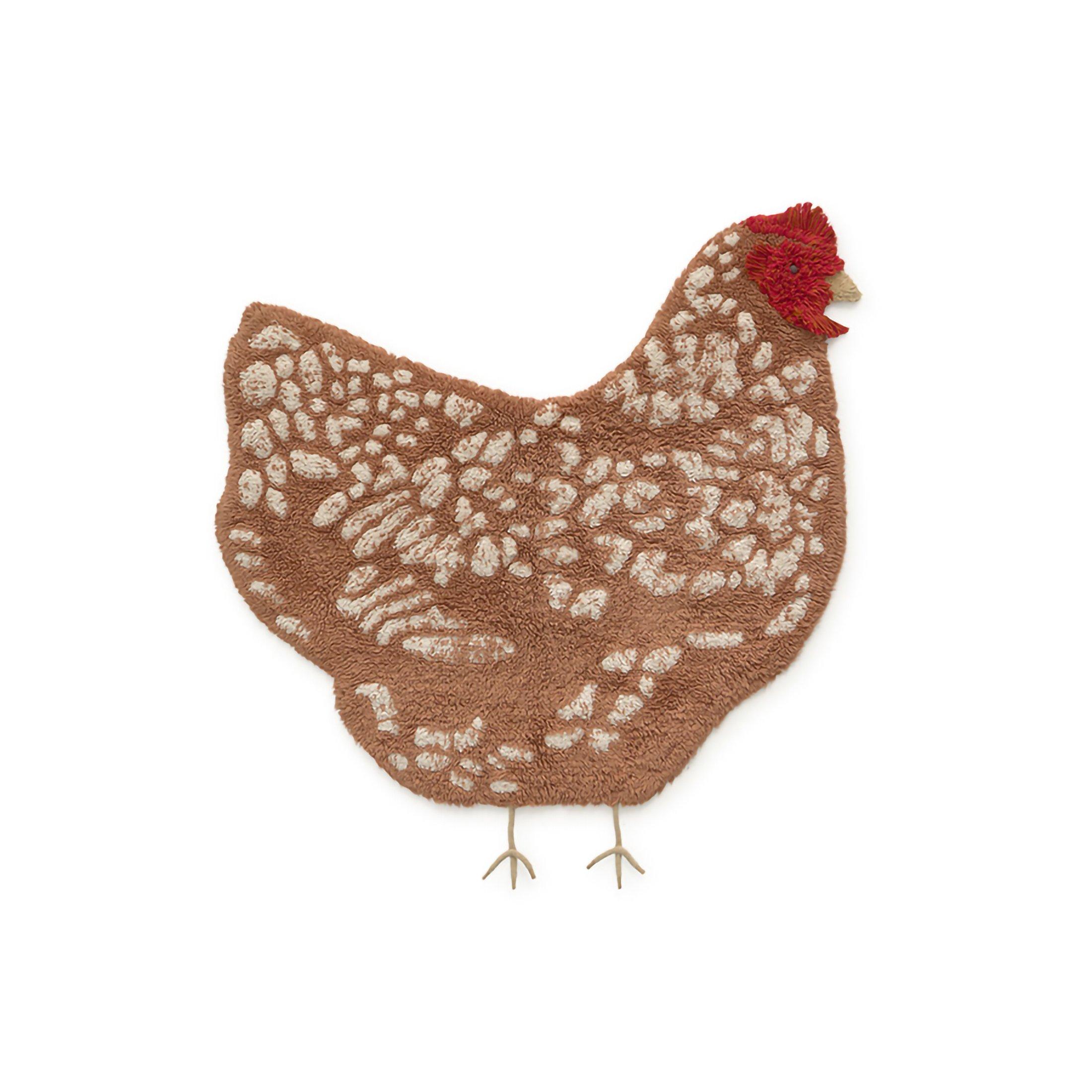 Washable Rug Chicken image number 1