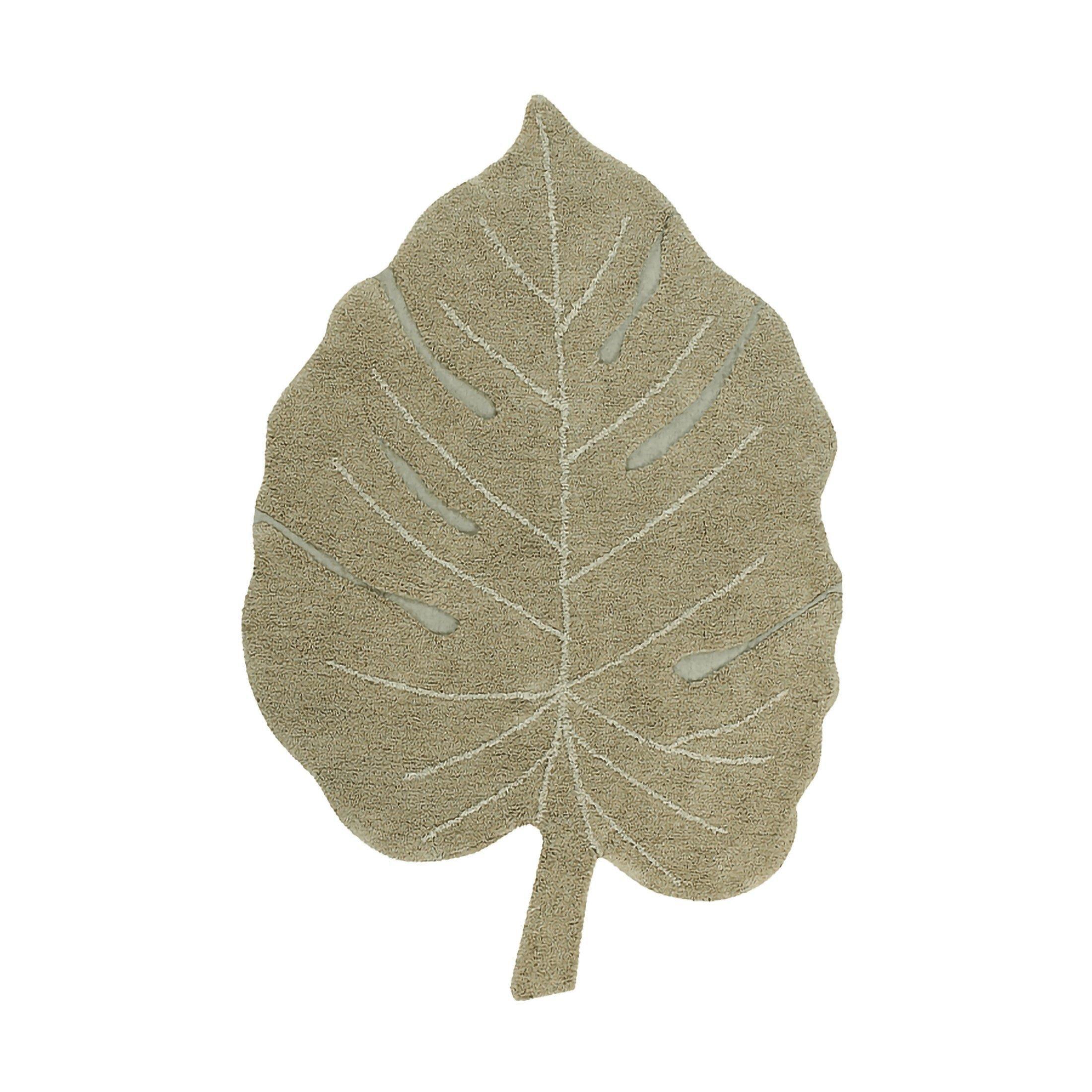 Washable Rug Monstera Olive image number 1