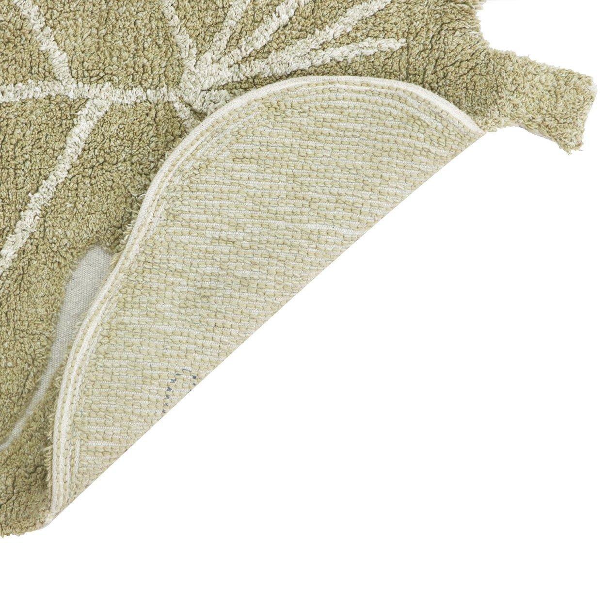 Washable Rug Mini Monstera Olive image number 4