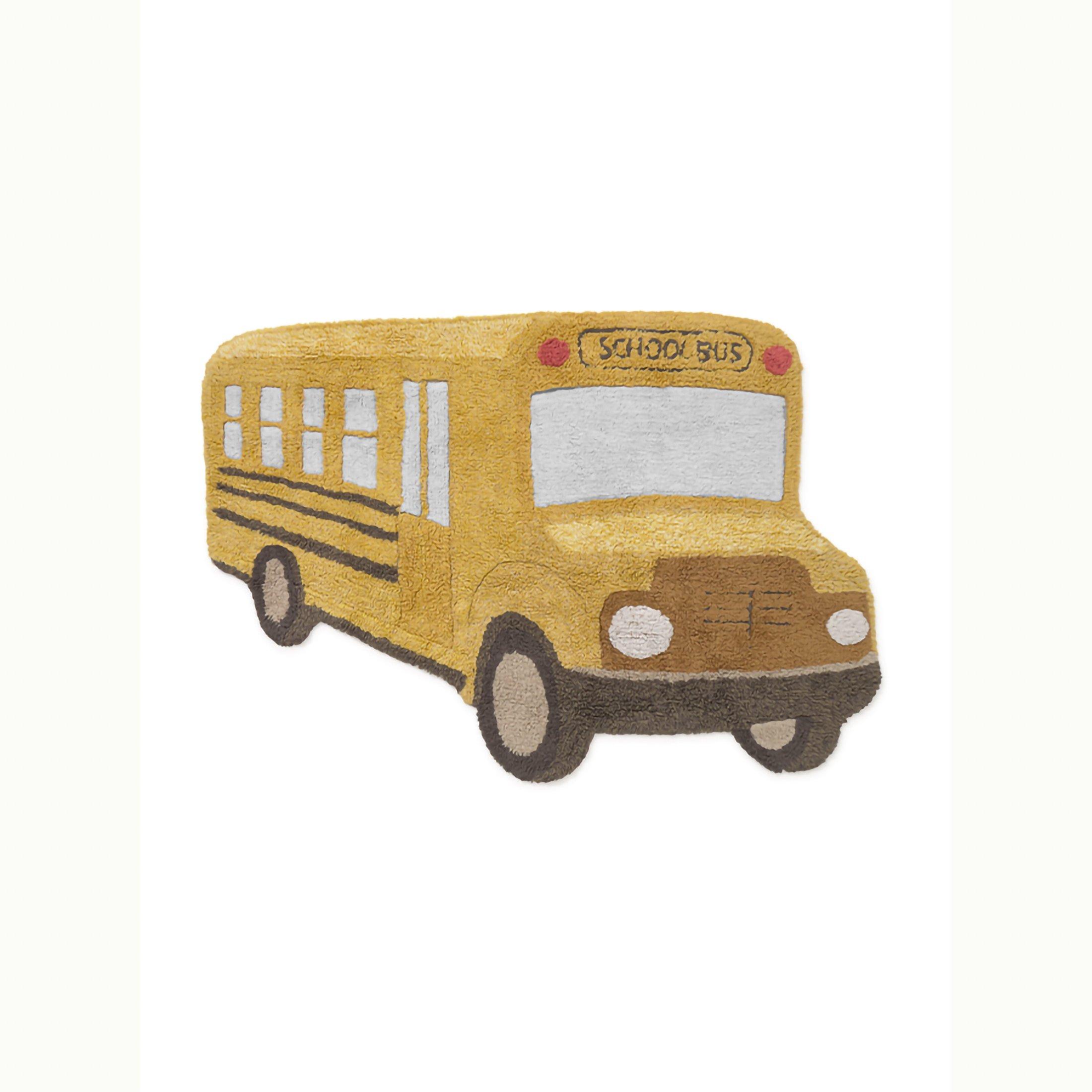 Washable Rug School Bus image number 1