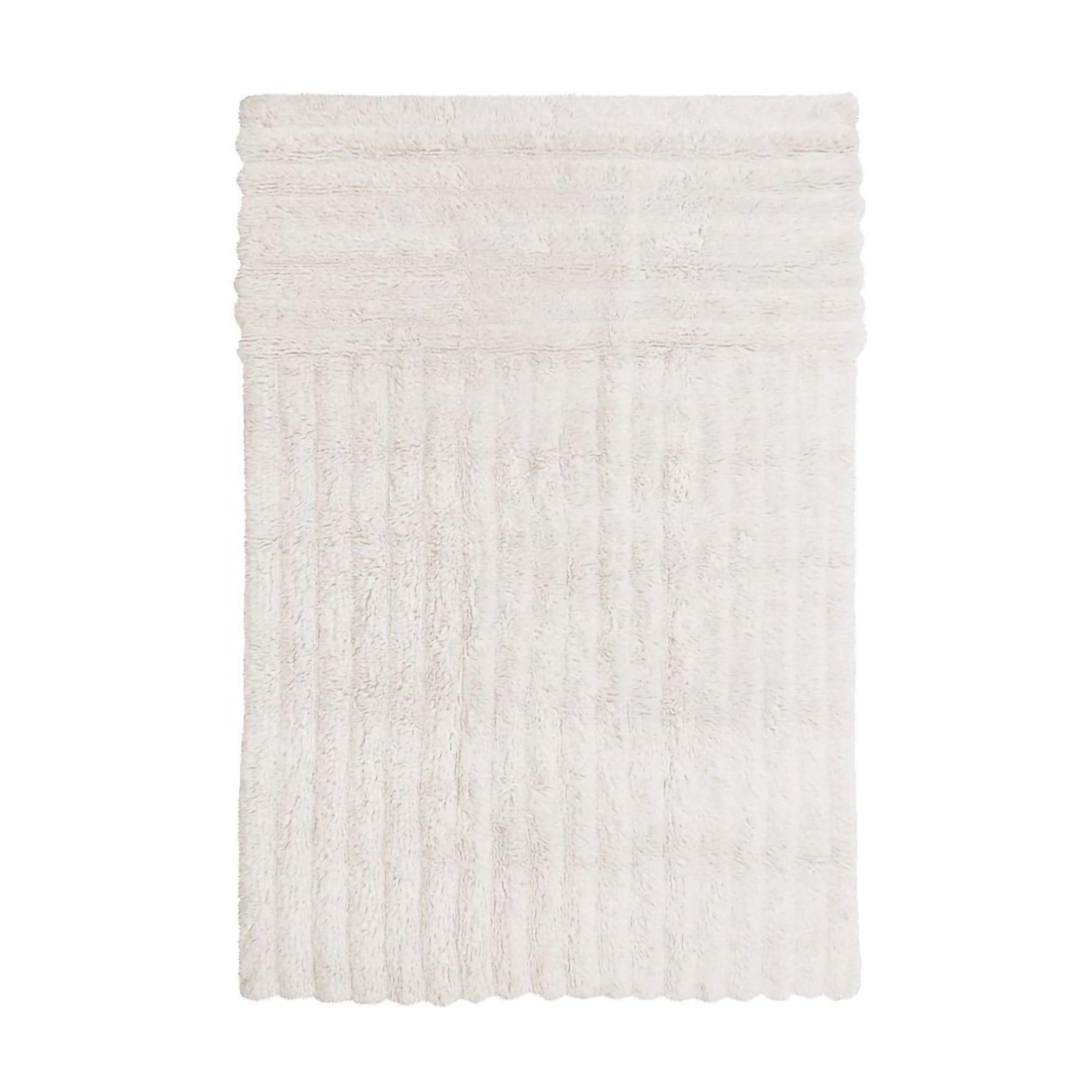 Woolable rug Dunes - Sheep White