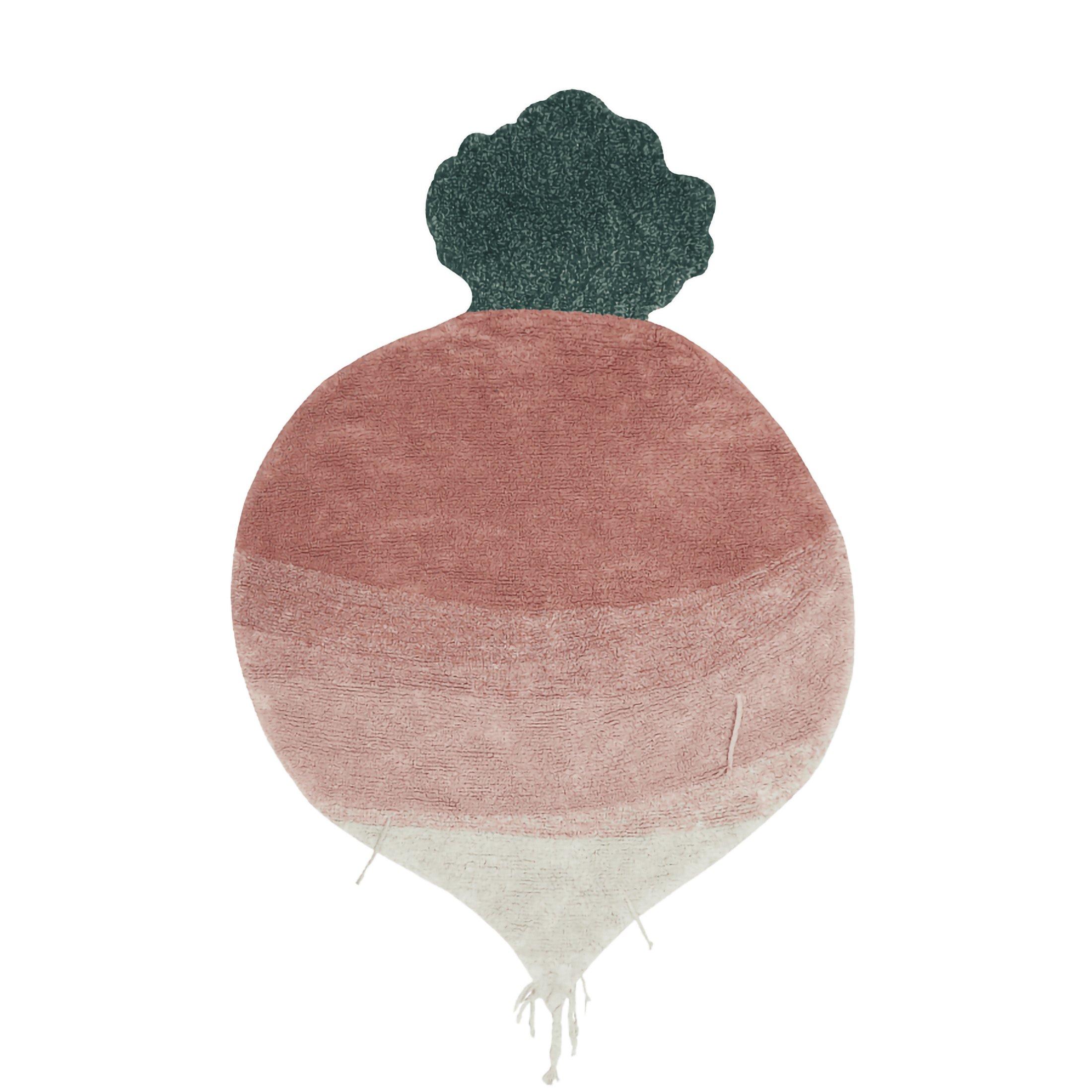 Washable rug Ramona the Radish image number 1