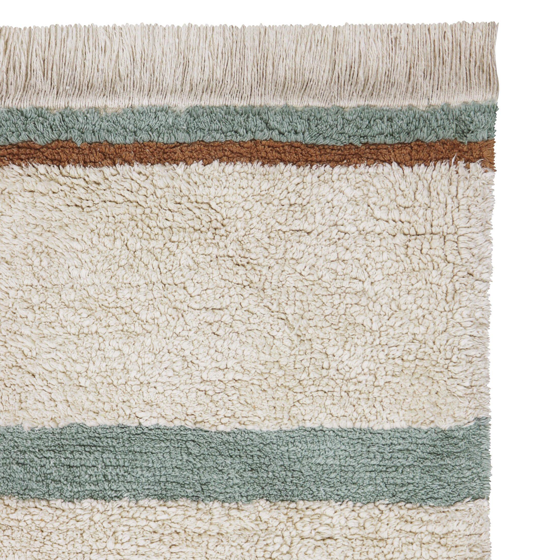 Washable Rug Lanes Vintage Blue image number 4