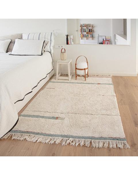Washable Rug Lanes Vintage Blue