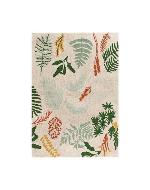 Washable Rug Botanic Plants