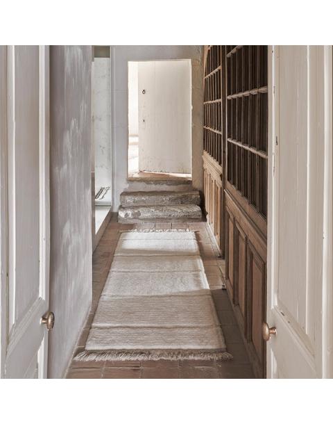 Woolable rug Steppe - Sheep White