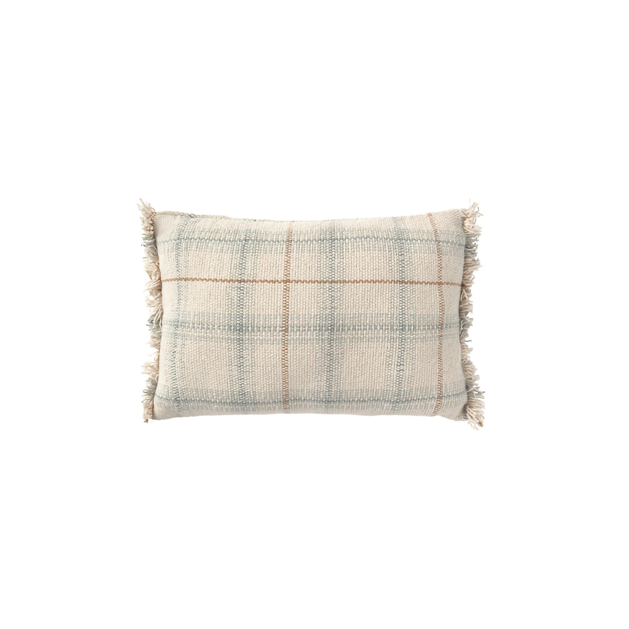 Handloom Cushion Blue Sage