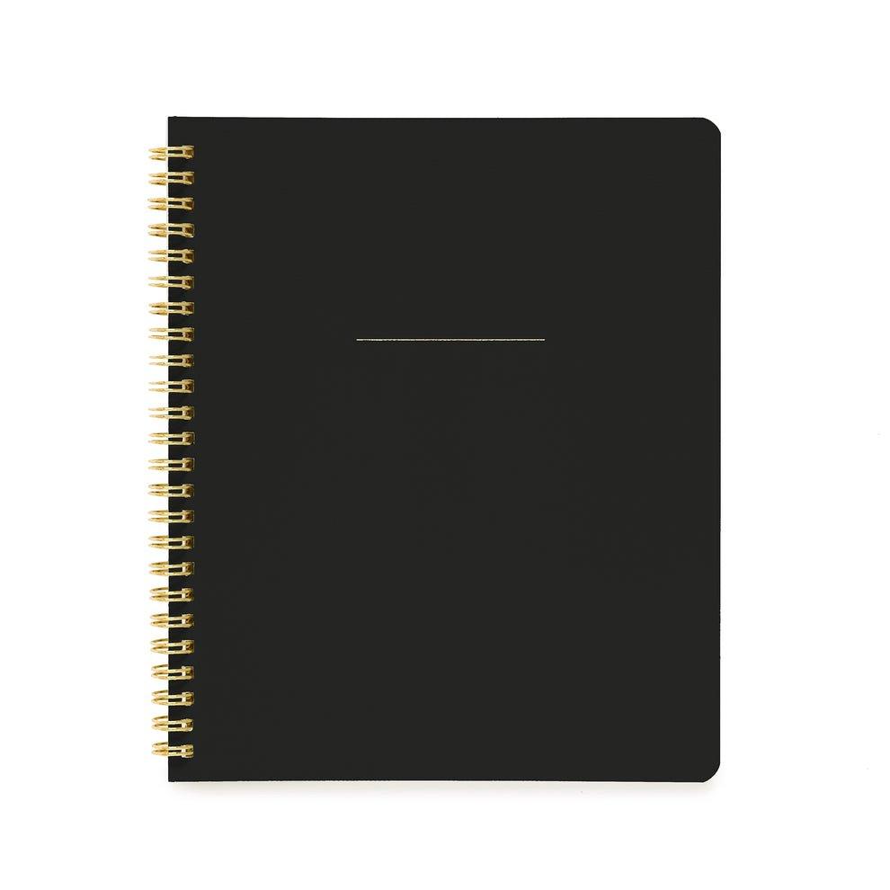 Spiral Notebook, Classic Black