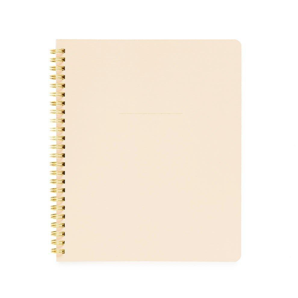 Spiral Notebook, Pale Pink