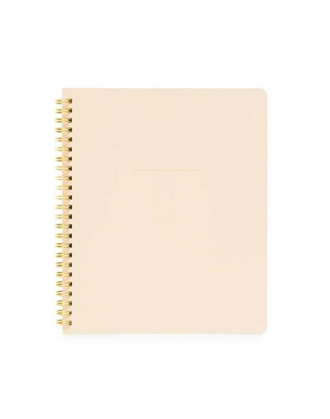 Spiral Notebook, Pale Pink
