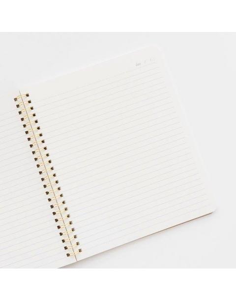 Spiral Notebook, Pale Pink