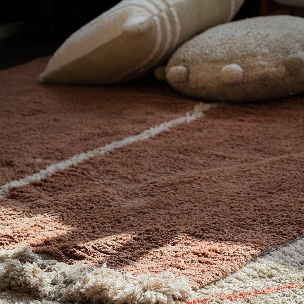 Reversible Washable Rug Duetto Toffee image number 1
