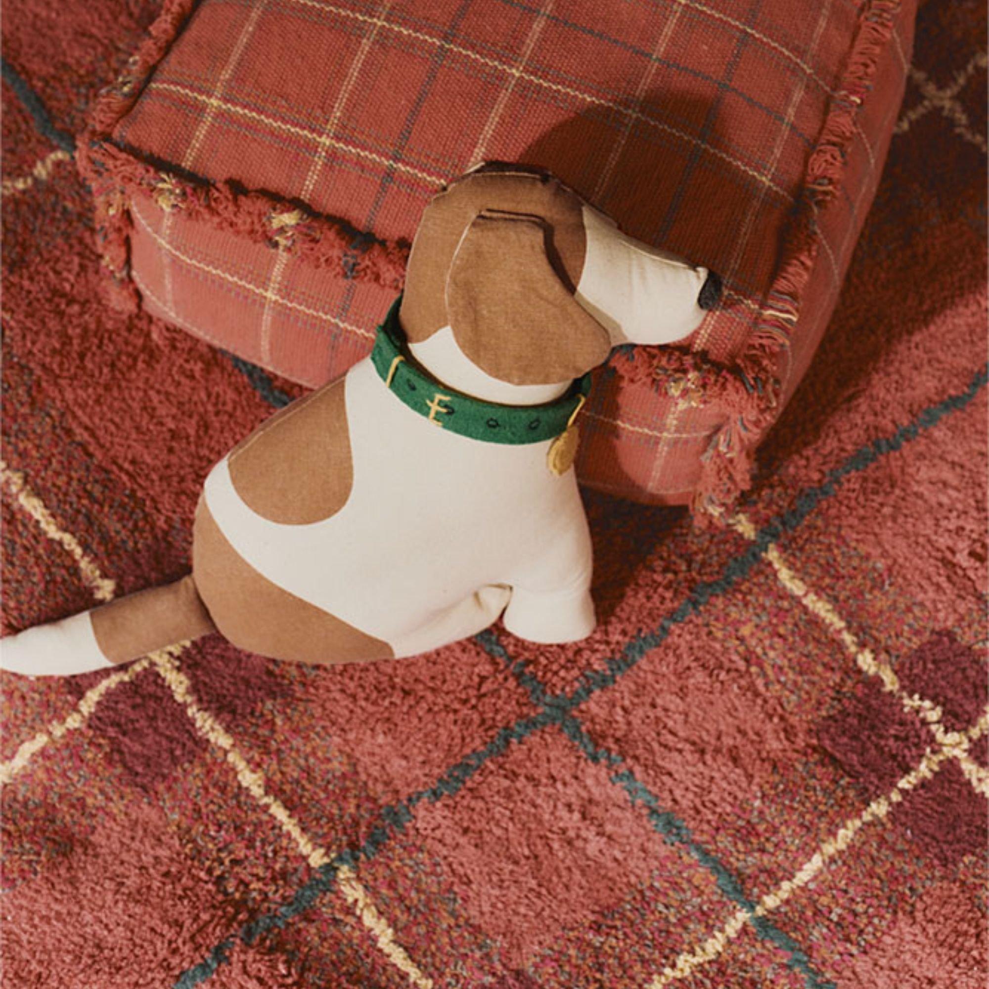 Washable Rug Tartan Vintage Red image number 2