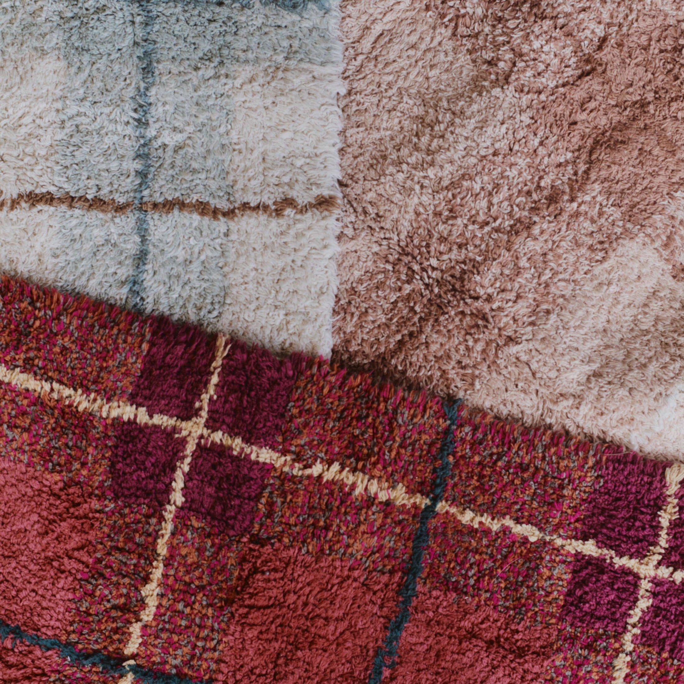 Washable Rug Tartan Vintage Red image number 4