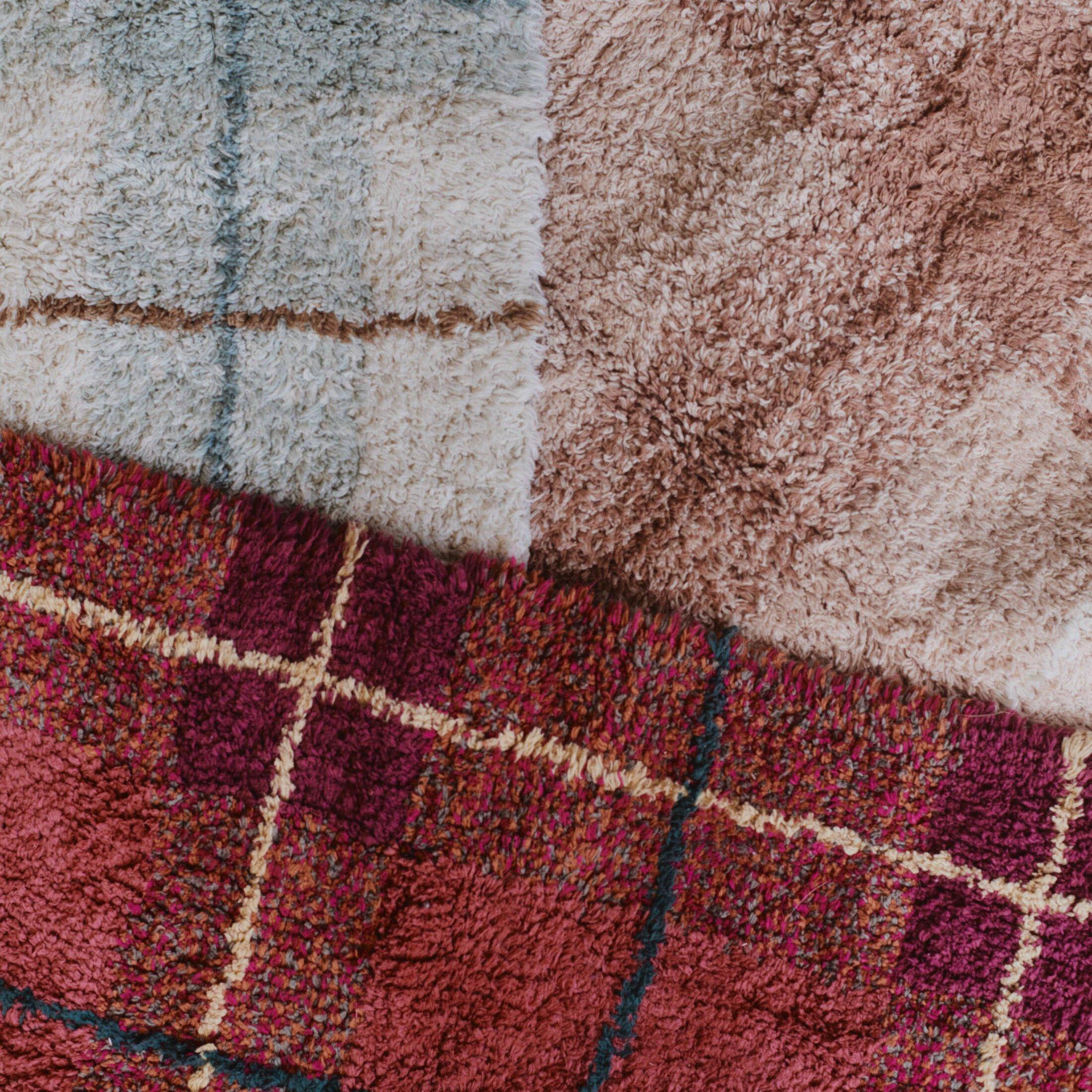 Washable Rug Tartan Rose image number 2