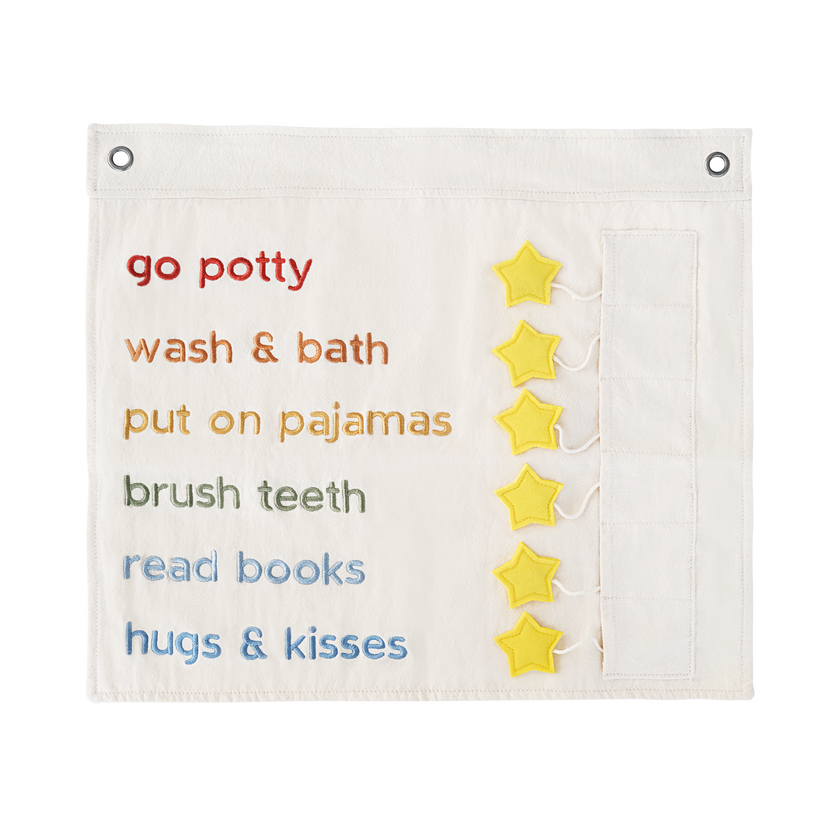 Bedtime To-Dos Wall Hanging
