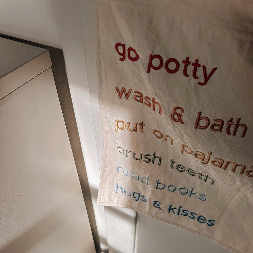 Bedtime To-Dos Wall Hanging image number 3
