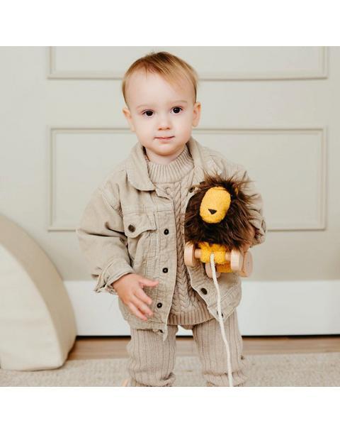 Leo Pull-Along Lion