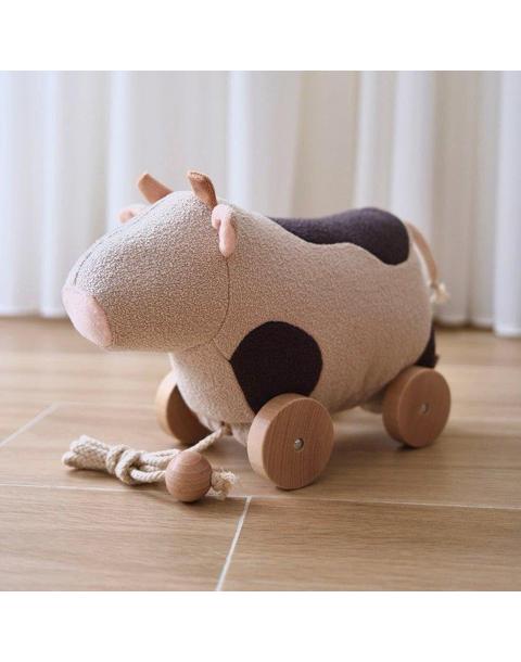 Willow Pull-Along Cow