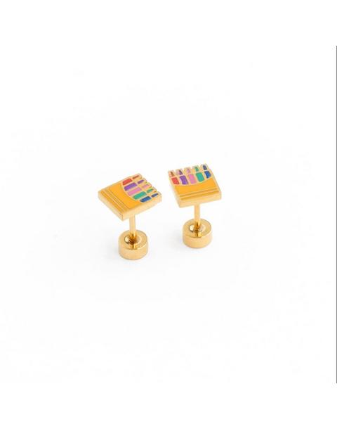 Crayon Stud Earrings