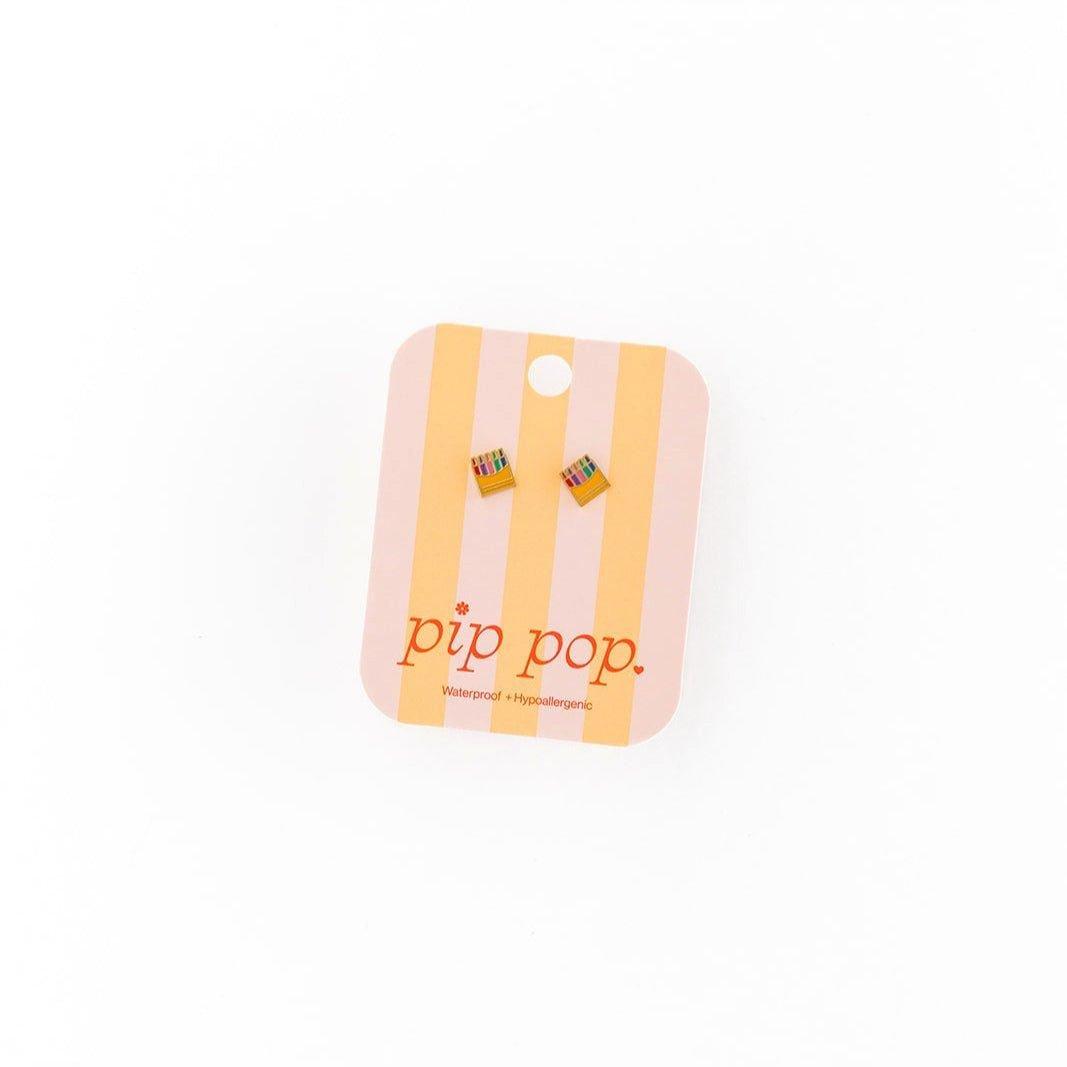 Crayon Stud Earrings image number 2