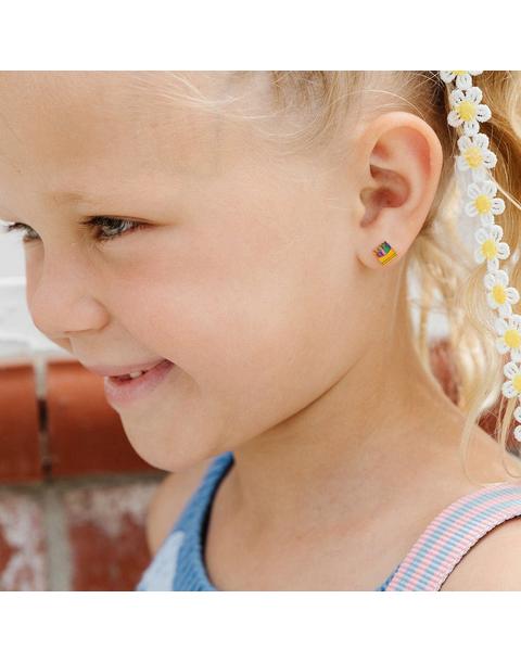 Crayon Stud Earrings