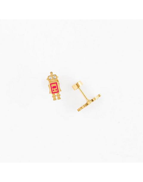 Robot Stud Earrings