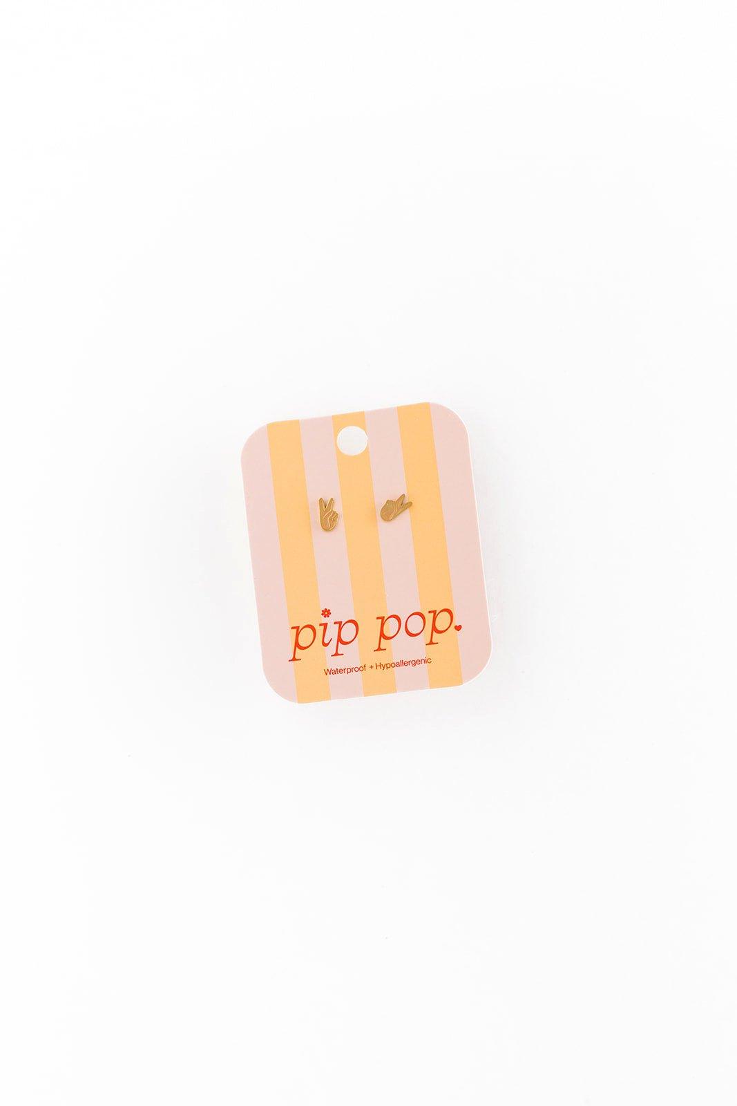 Peace Stud Earrings image number 2