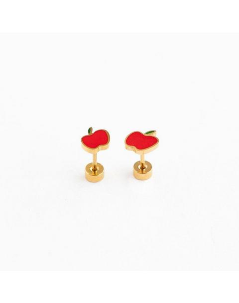 Apple Stud Earrings