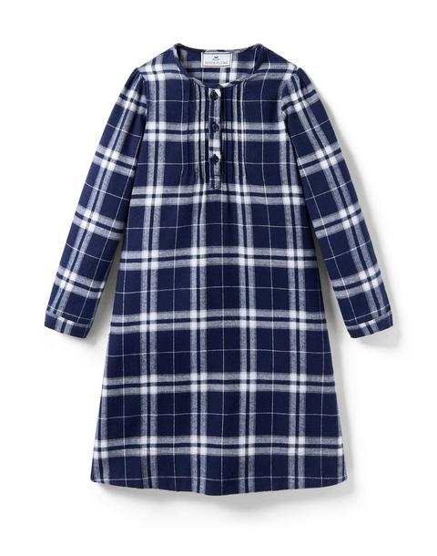 Children's Brushed Twill Beatrice Nightgown in Oxford Tartan