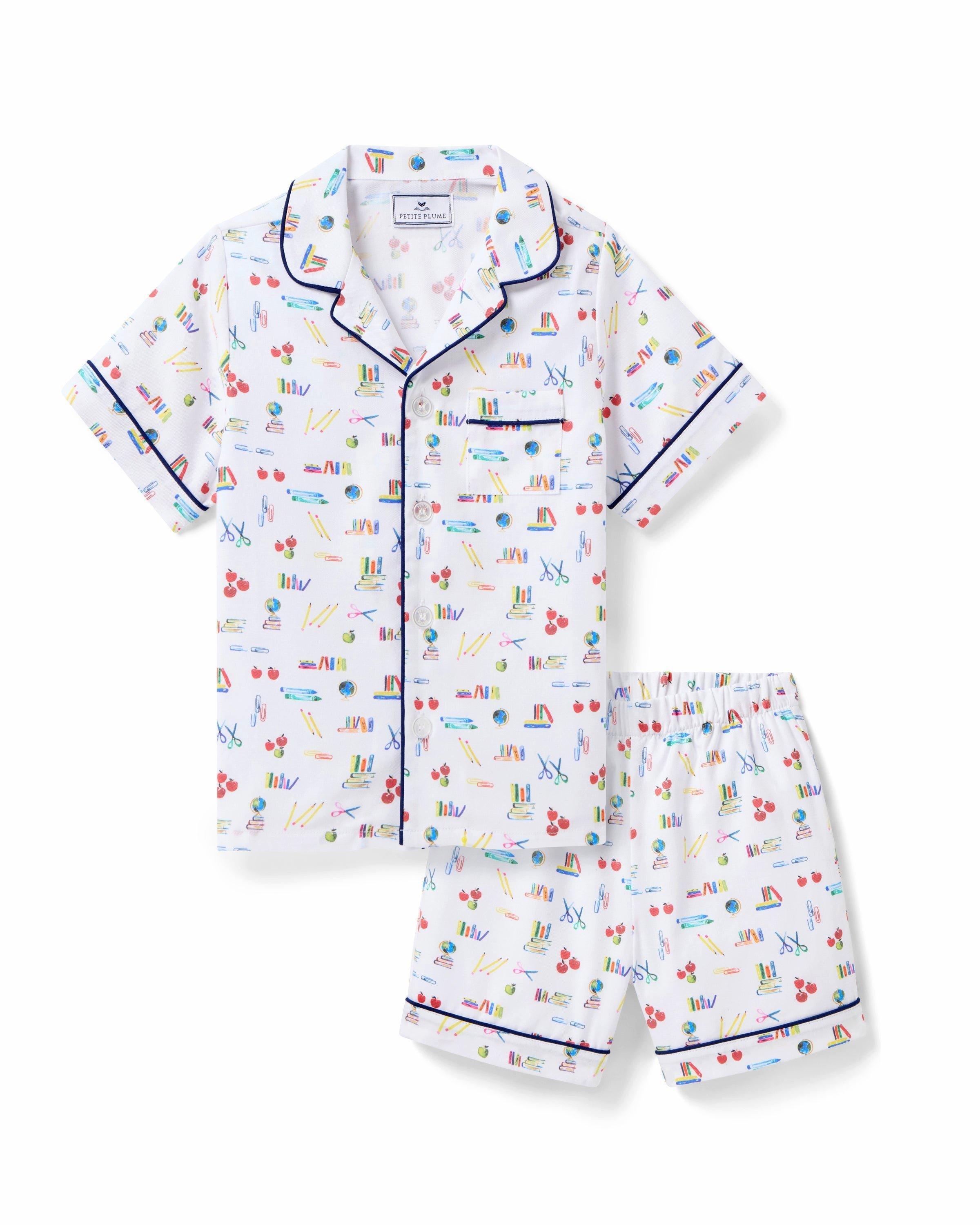 Children's Twill Short Set in Literary Lessons