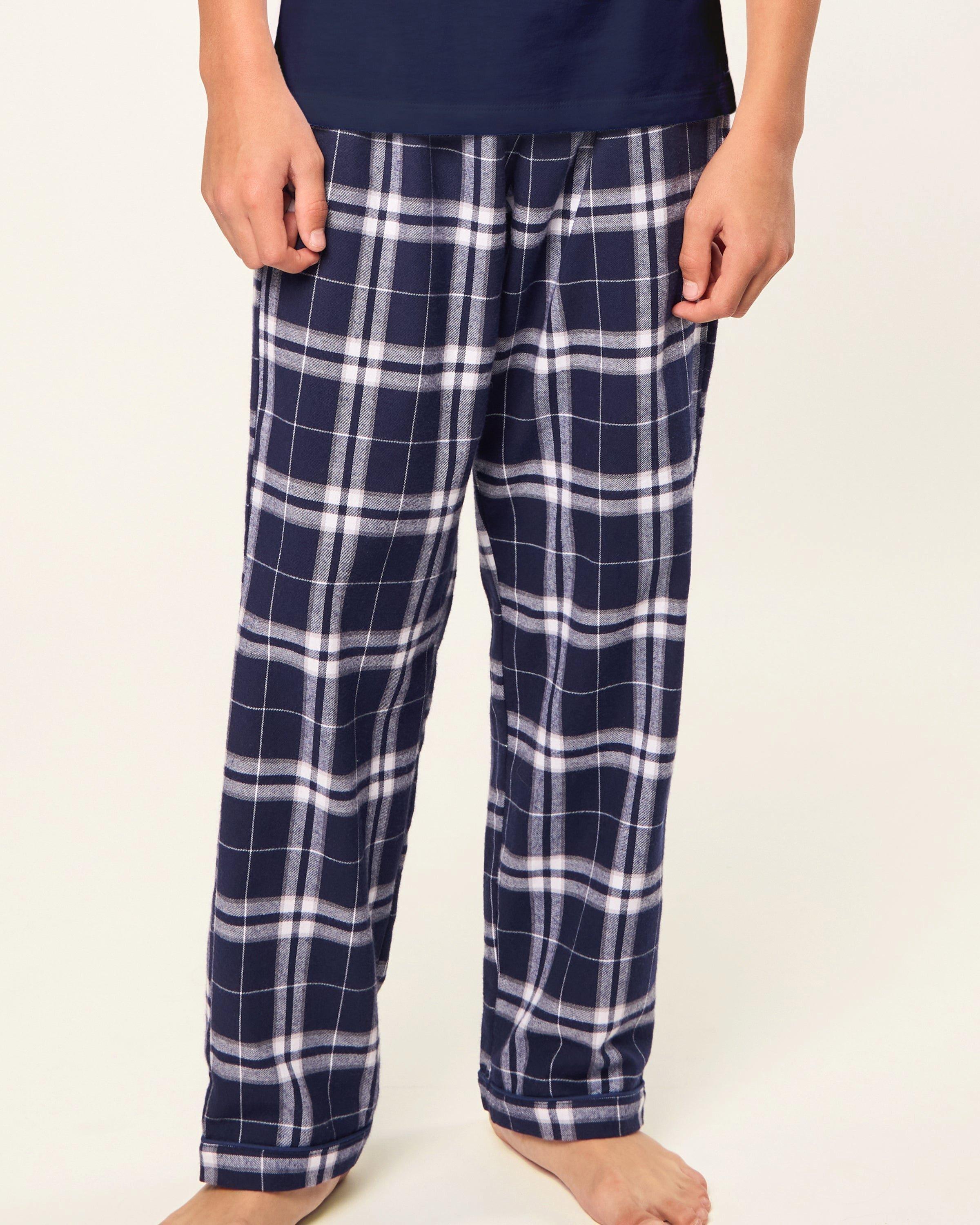Children's Brushed Twill Pants in Oxford Tartan image number 2
