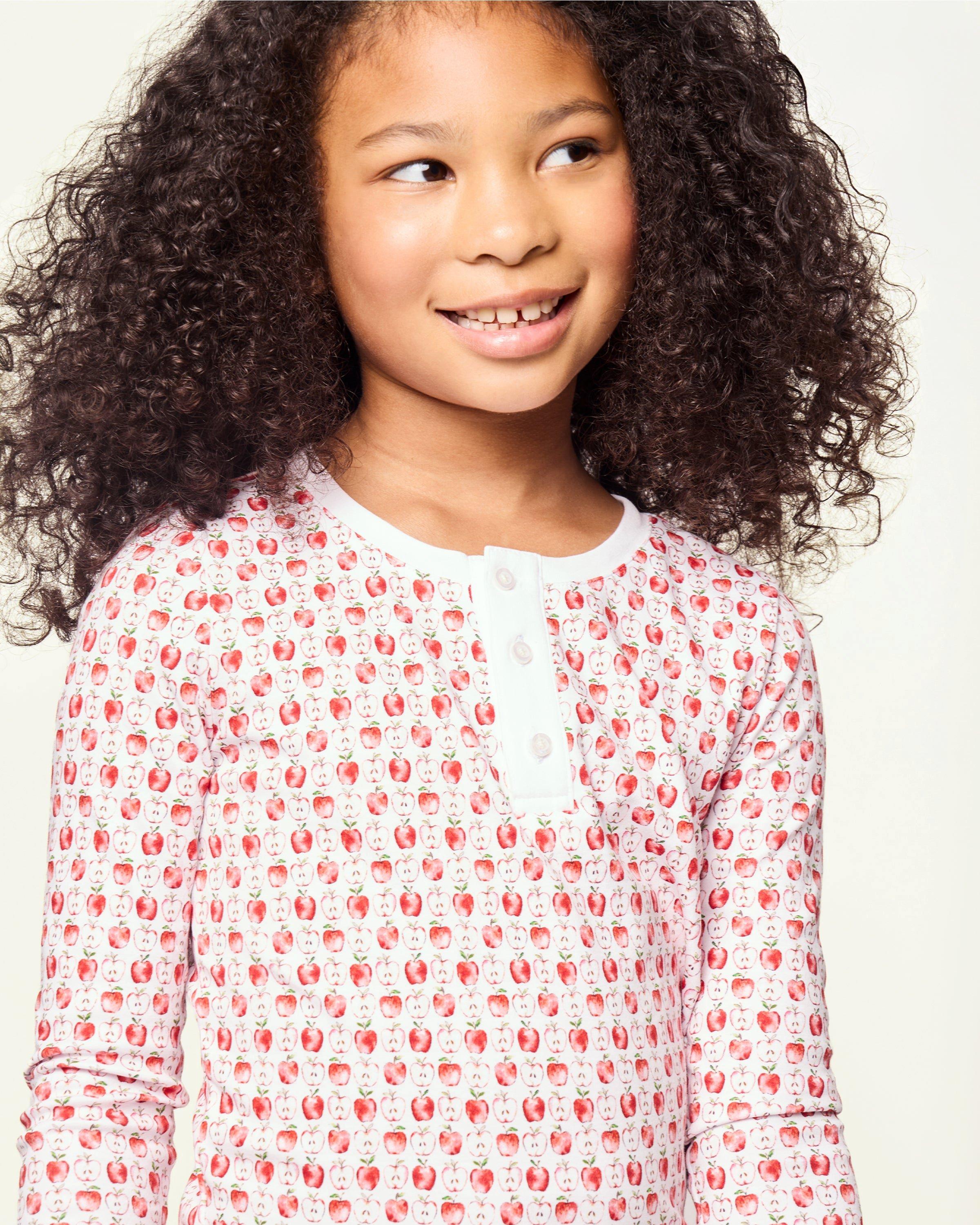 Kids Pima Snug Fit Pajama in Autumn Orchards image number 2