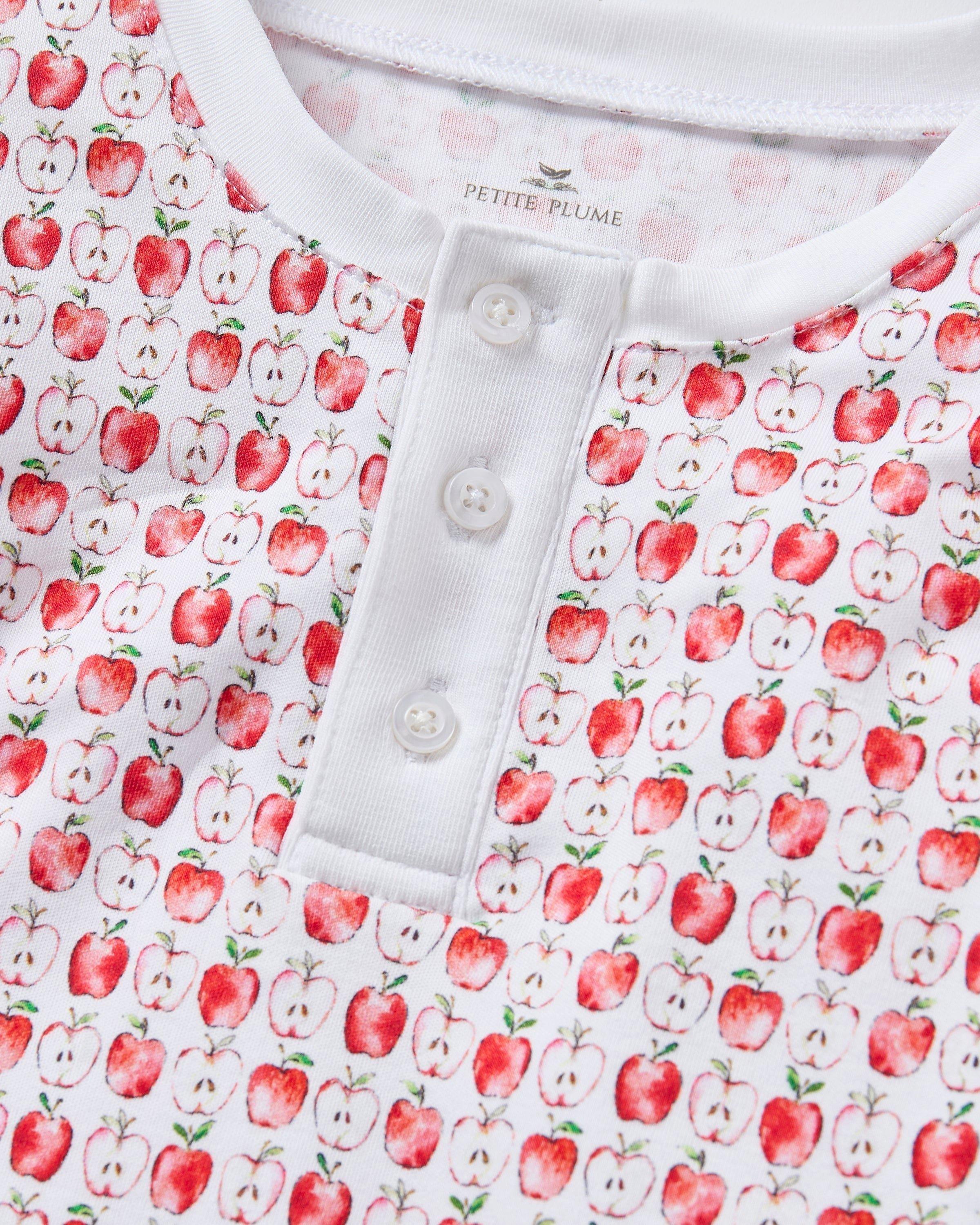 Kids Pima Snug Fit Pajama in Autumn Orchards image number 3