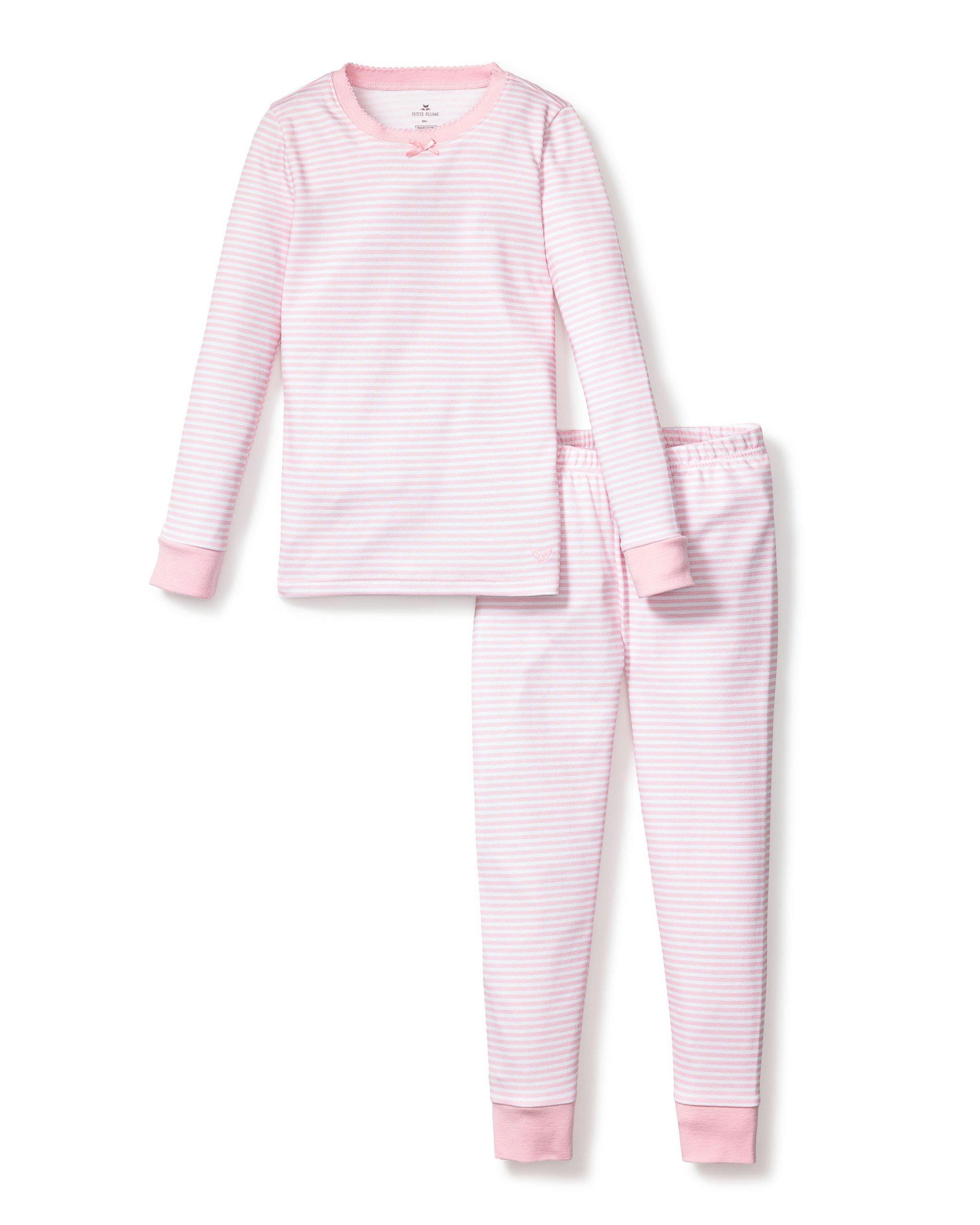 Pink Stripes Snug Fit Pajamas