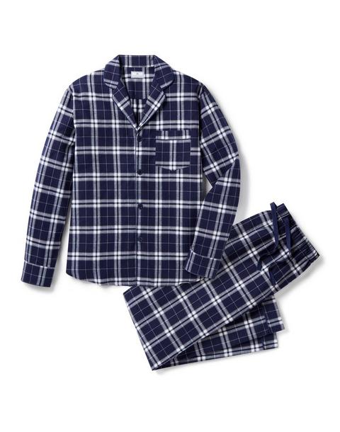 Men's Brushed Twill Pajama in Oxford Tartan