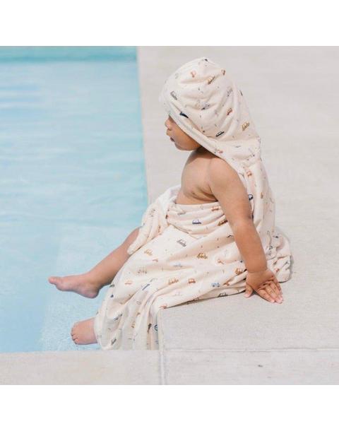 Hooded Towel in Cars