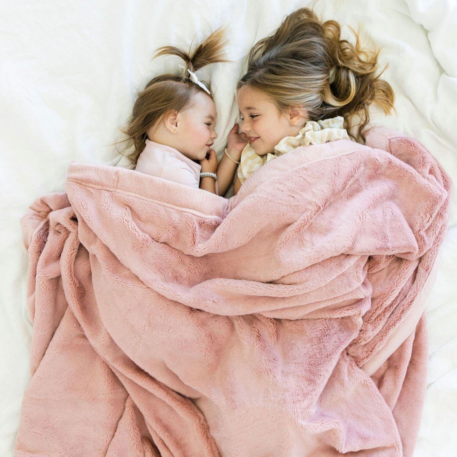 Lush Blanket in Ballet Slipper