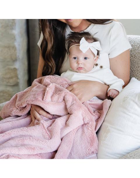Lush Blanket in Ballet Slipper