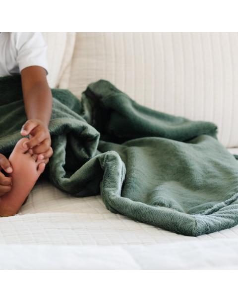 Lush Blanket in Hunter