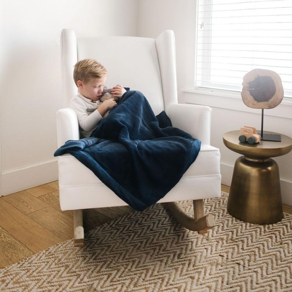 Lush Blanket in Navy image number 1